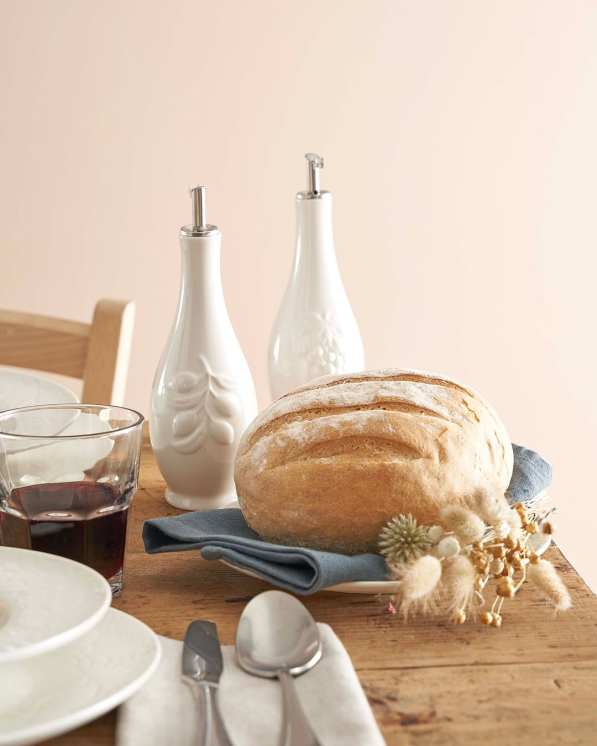 LA PORCELLANA BIANCA Menage 0,25 l - butelka na ocet porcelanowa