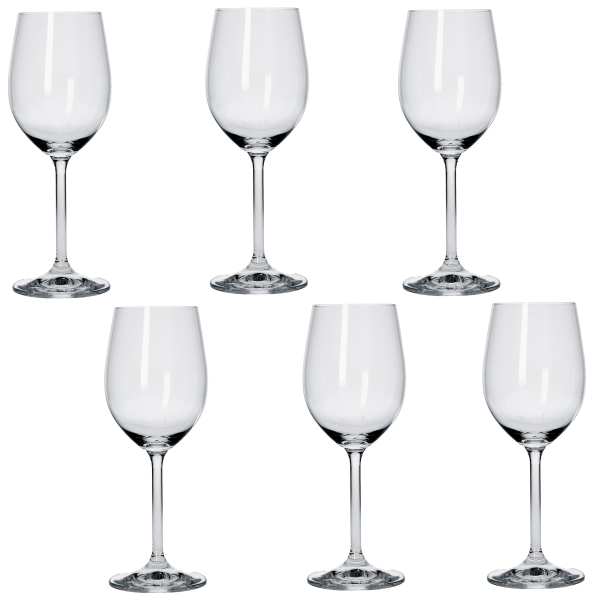 LA PORCELLANA BIANCA Novello 340 ml 6 szt. - kieliszki do wina białego