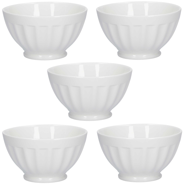 LA PORCELLANA BIANCA Pieve 14 cm 5 szt. - miski / salaterki porcelanowe