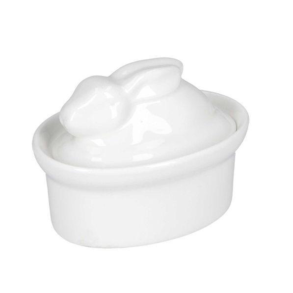 LA PORCELLANA BIANCA Terrine 10 x 7 cm - naczynie żaroodporne do zapiekania porcelanowe
