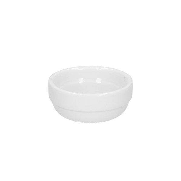 LA PORCELLANA BIANCA Terrine 6 cm - miseczka do dipów i na przekąski porcelanowa
