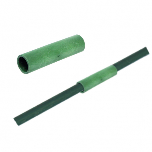 Łączniki proste do tyczek plastikowe STRAIGHT ZIELONE 11 mm 6 szt.