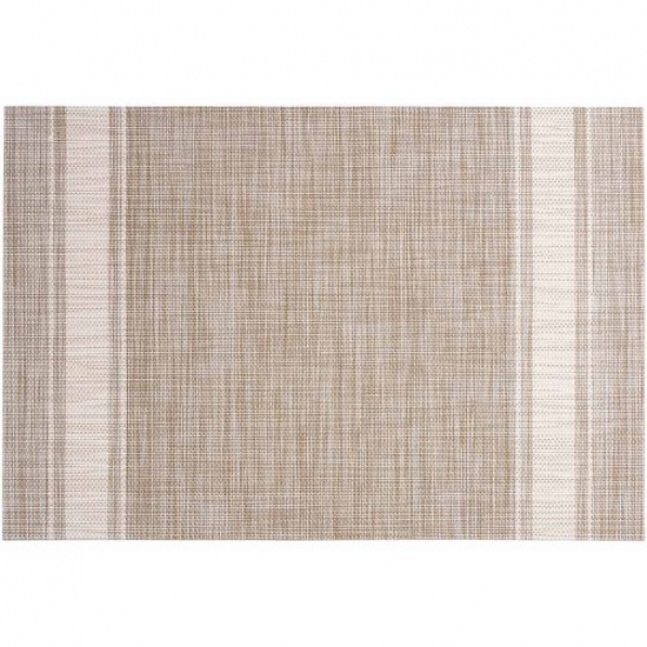 LADELLE Martin 45 x 30 cm piaskowa - mata stołowa / podkładka na stół winylowa