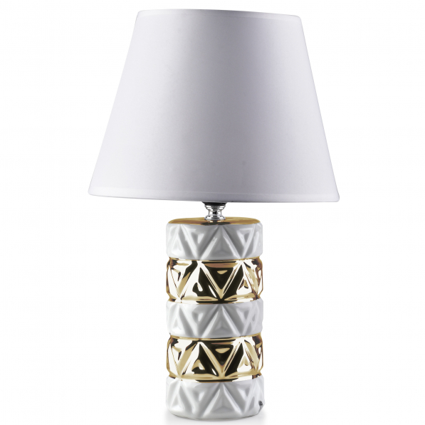 Lampa stołowa ceramiczna MONDEX LUNA DIAMOND