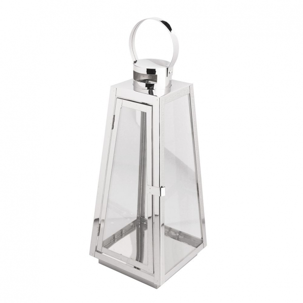 Lampion dekoracyjny metalowy CONICAL LANTERN 50 cm