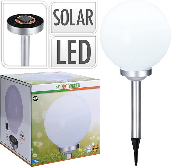 Lampka solarna KULA 30CM 4xLED