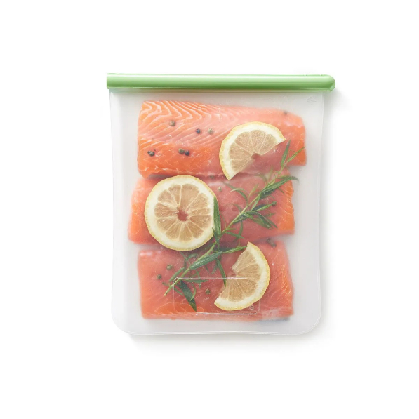 LEKUE Reuse And Reduce 1,5 l - woreczek strunowy wielorazowy na żywność silikonowy