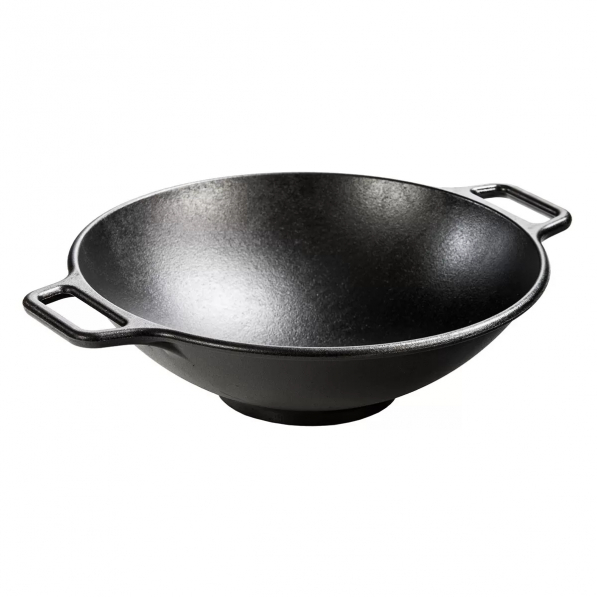LODGE Cast Iron 35 cm - patelnia / wok żeliwny