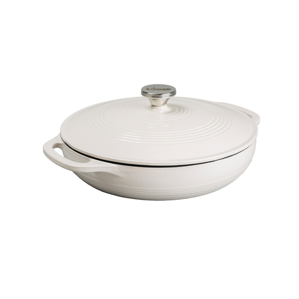 LOGDE Oyster Pot 3,5 l - garnek żeliwny z pokrywką