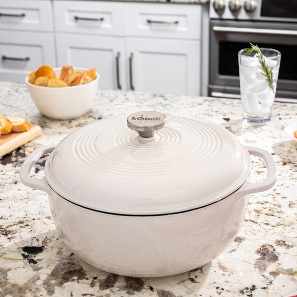  LOGDE Oyster Pot 5,6 l - garnek żeliwny z pokrywką