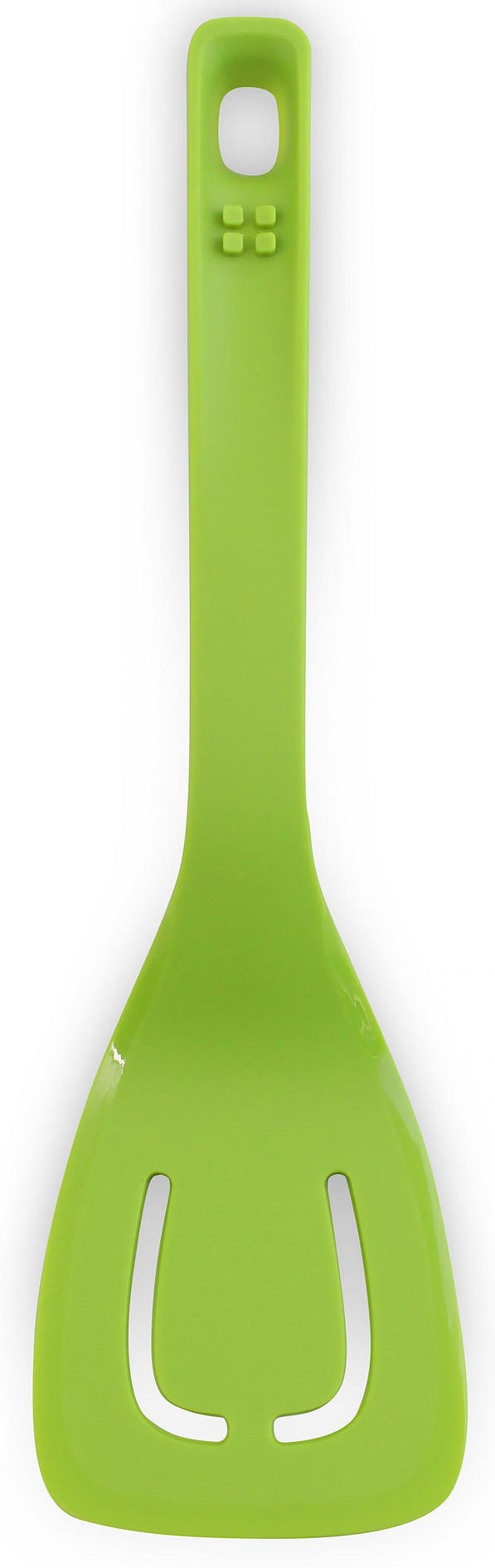 VIALLI DESIGN Colori Tasty zielona 32 cm - łopatka kuchenna ażurowa nylonowa