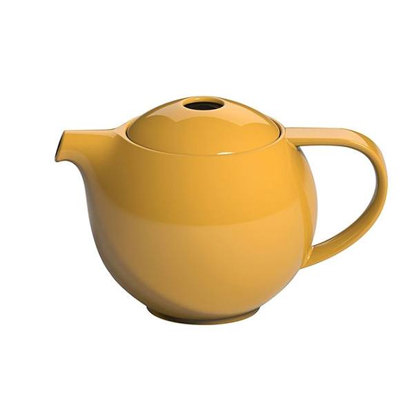 LOVERAMICS Pro Tea Yellow 0,6 l żółty - dzbanek porcelanowy z zaparzaczem