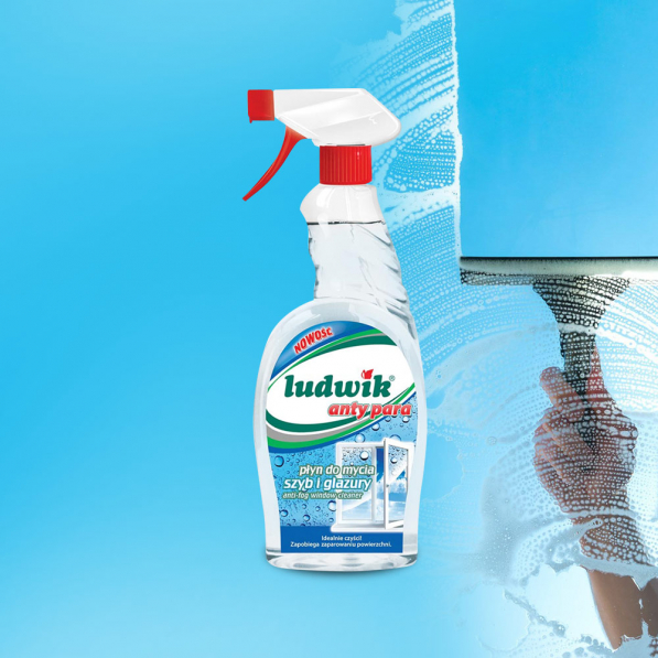 LUDWIK Anty Para 750 ml - płyn do mycia szyb i glazury