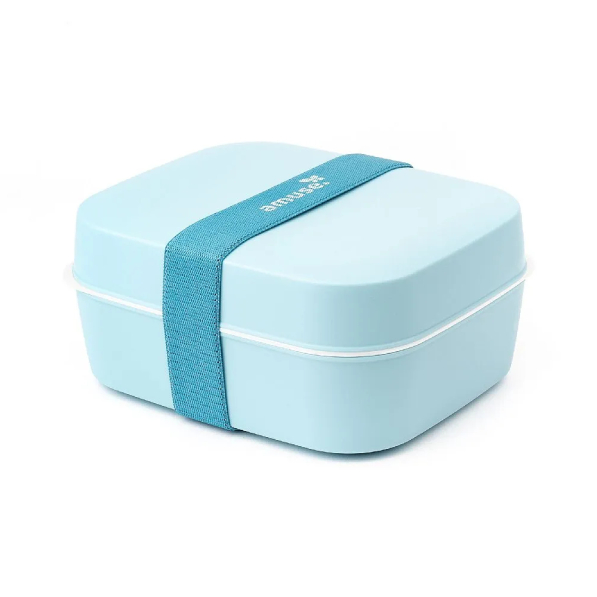 Lunch box / Śniadaniówka dwukomorowa z pojemnikiem na sos AMUSE ON THE GO