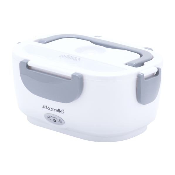 Lunch box / Śniadaniówka elektryczna z łyżką KAMILLE 1 l