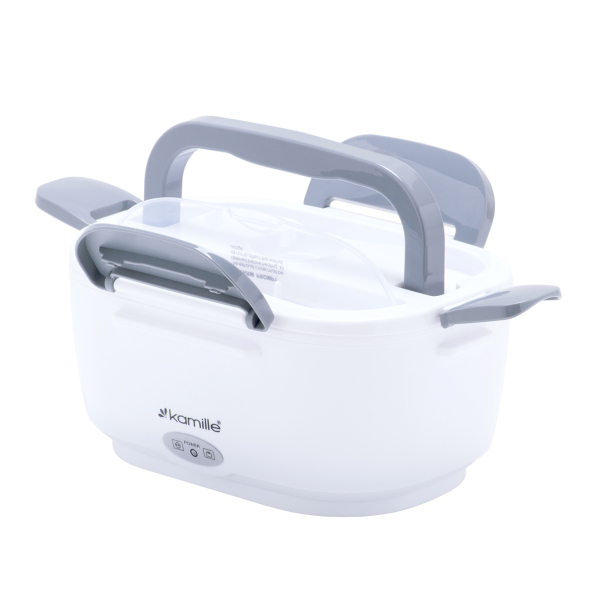Lunch box / Śniadaniówka elektryczna z łyżką KAMILLE 1 l