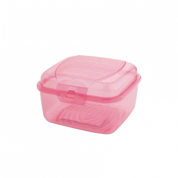 Lunch box / Śniadaniówka plastikowa MIX KOLORÓW 0,85 l