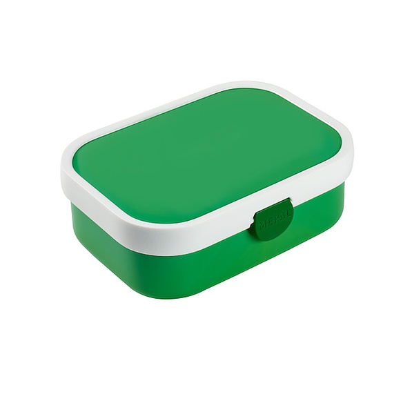 MEPAL Campus 0,75 l zielona - śniadaniówka / pojemnik na kanapki plastikowy z widelcem