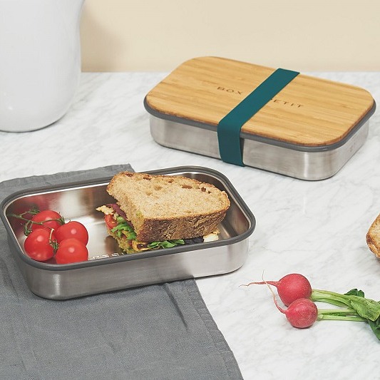 BLACK BLUM Sandwich Box 0,9 l morski – lunch box stalowy