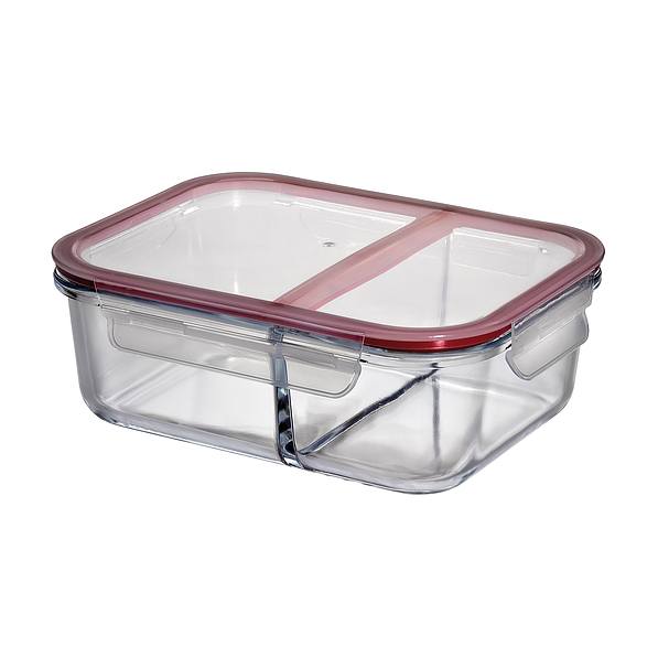 KUCHENPROFI Glass - lunchbox szklany dzielony duży