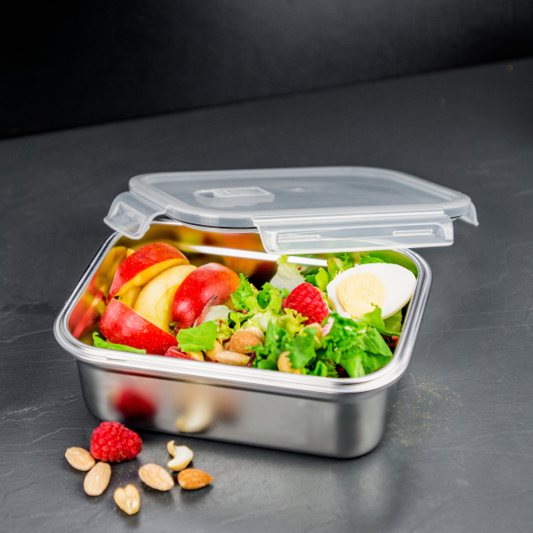 LURCH Safety 1,2 l - lunch box / śniadaniówka ze stali nierdzewnej