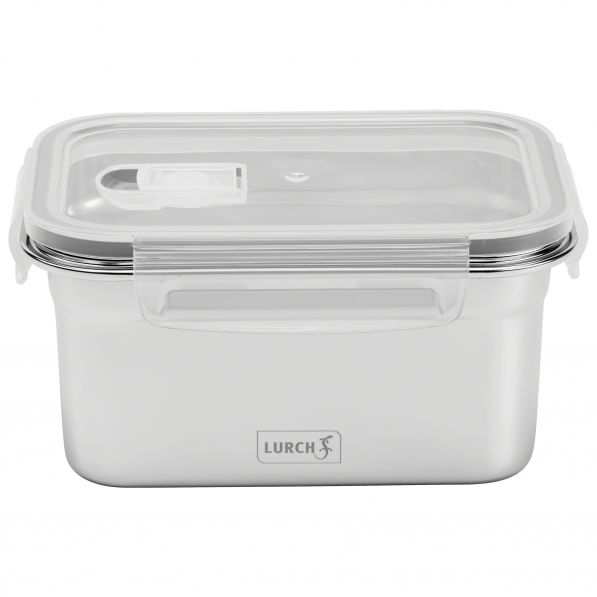 LURCH Safety 1 l - lunch box / śniadaniówka ze stali nierdzewnej