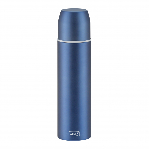 LURCH Teth 0,45 l niebieski - termos / butelka termiczna stalowa 