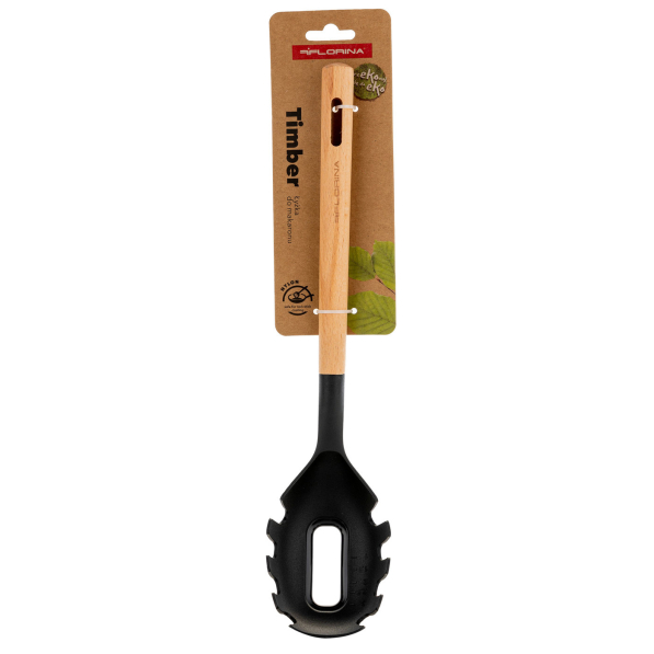 Łyżka do spaghetti / makaronu nylonowa FLORINA TIMBER 38 cm