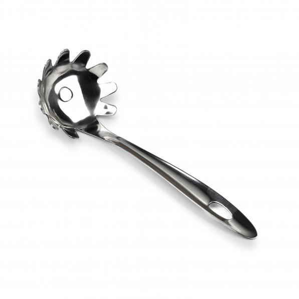 Łyżka do spaghetti / makaronu ze stali nierdzewnej COOKINI RAF STEEL 20 cm