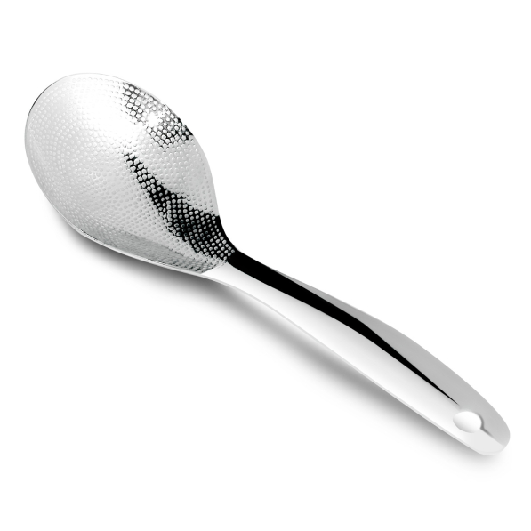 Łyżka kuchenna do ryżu ze stali nierdzewnej I GENIETTI 23 cm