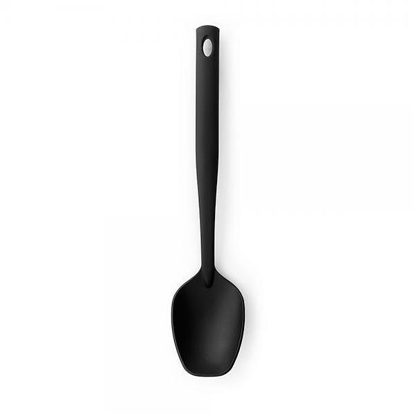 BRABANTIA Black Line 32,5 cm czarna - łyżka kuchenna nylonowa