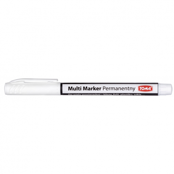 Marker permanentny TOMAPEN WHITE