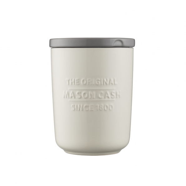 MASON CASH Innovative Kitchen 250 g biały - pojemnik na kawę kamionkowy