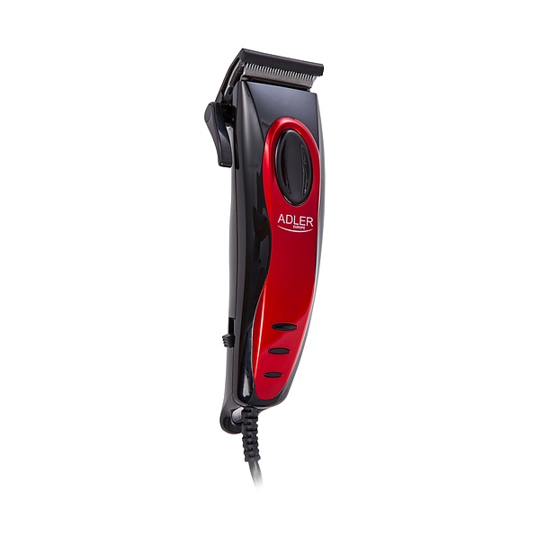 ADLER Barbershop czerwona - maszynka do strzyżenia włosów