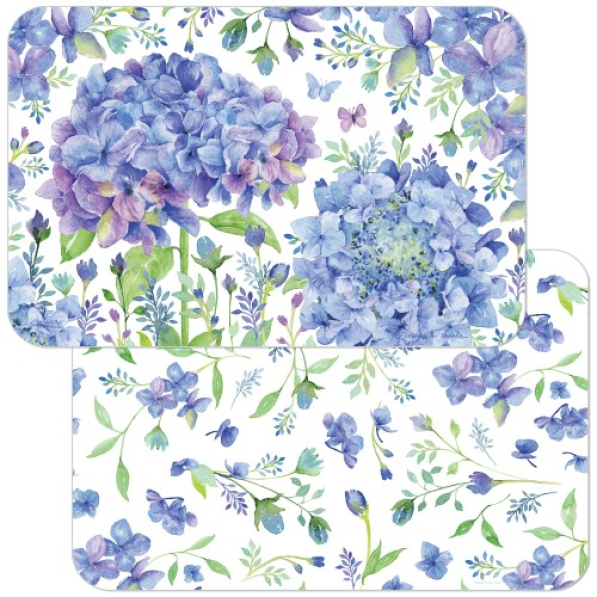 Mata stołowa / Podkładka na stół plastikowa dwustronna CALA HOME HYDRAGEA 43 x 28,5 cm