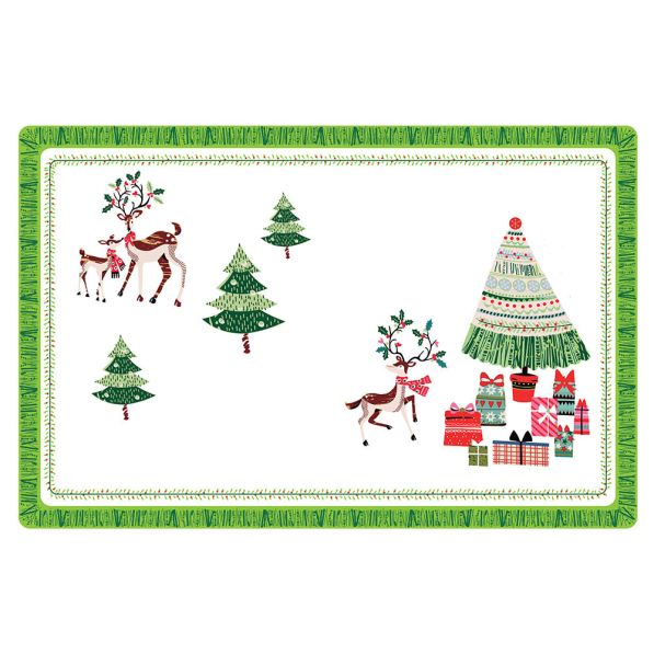 Mata stołowa / Podkładka na stół świąteczna XMAS TREE 43 x 28 cm