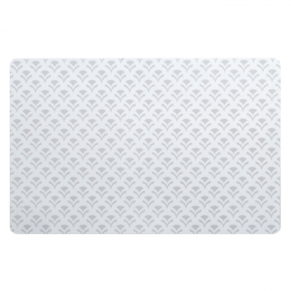 Mata stołowa / podkładka na stół z polipropylenu BASIC KITCHEN INES SZARO-BEŻOWA 43,5 X 28,2 cm