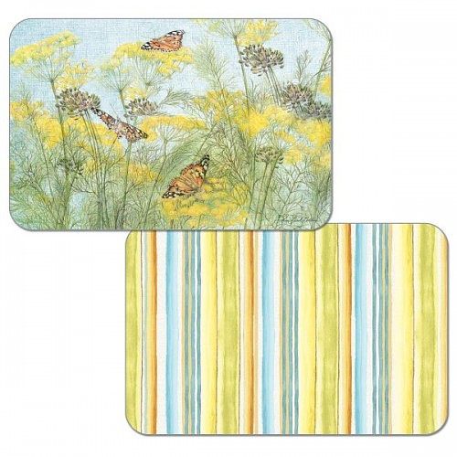 Mata stołowa / Podkładka plastikowa CALA HOME BUTTERFLIES WIELOKOLOROWA 43 x 28,5 cm