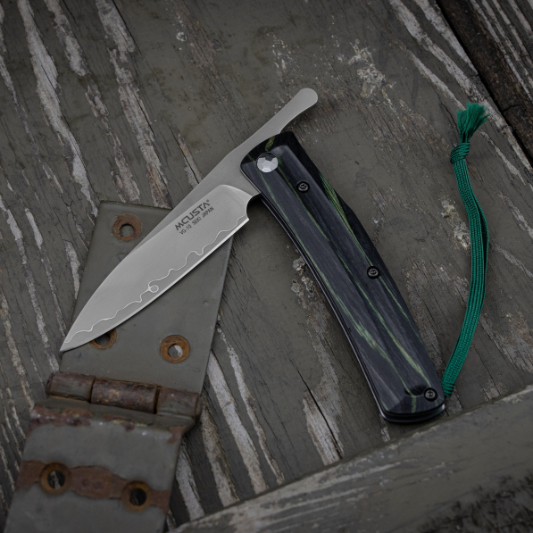 MCUSTA Friction Folder 7,5 cm - japoński nóż survivalowy składany ze stali nierdzewnej