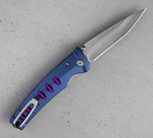 MCUSTA Katana 8,5 cm - japoński nóż składany składany ze stali nierdzewnej