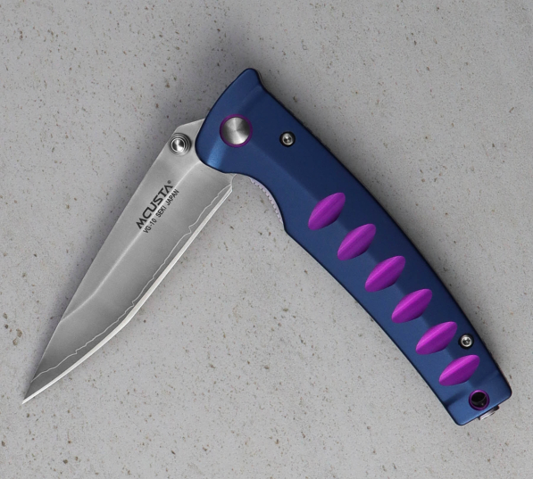 MCUSTA Katana 8,5 cm - japoński nóż składany składany ze stali nierdzewnej