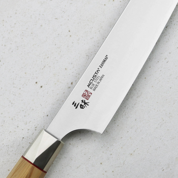 MCUSTA Zanmai Beyond Aogami Super 24 cm - nóż japoński Sujihiki ze stali nierdzewnej