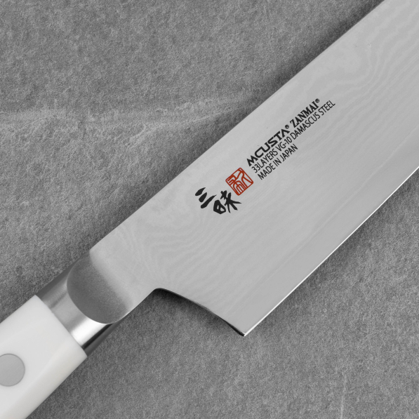 MCUSTA Zanmai Classic Damascus Corian 18 cm - japoński nóż szefa kuchni ze stali damasceńskiej