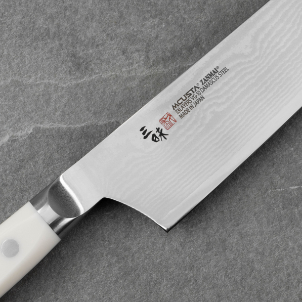 MCUSTA Zanmai Classic Damascus Corian 21 cm - japoński nóż szefa kuchni ze stali damasceńskiej
