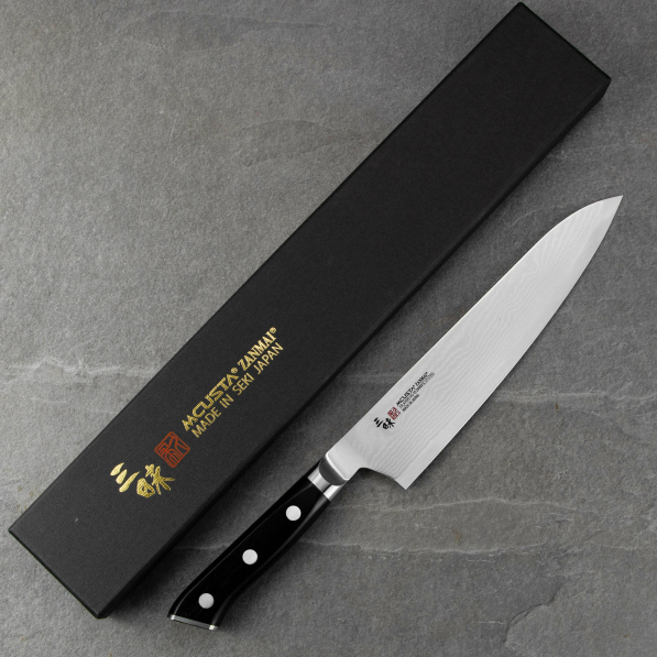 MCUSTA Zanmai Classic Damascus Pakka 21 cm - japoński nóż szefa kuchni ze stali damasceńskiej