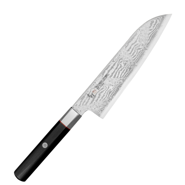 MCUSTA Zanmai Splash 18 cm - nóż japoński Santoku ze stali nierdzewnej 