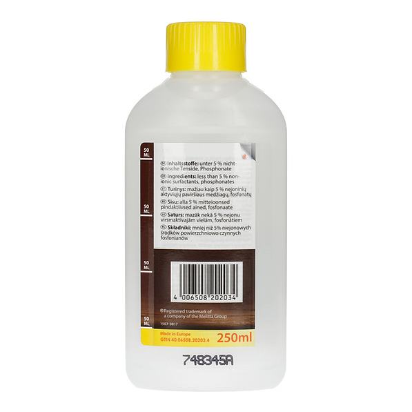 MELITTA Perfect Clean Liquid 250 ml - płyn usuwający pozostałości mleka z ekspresów