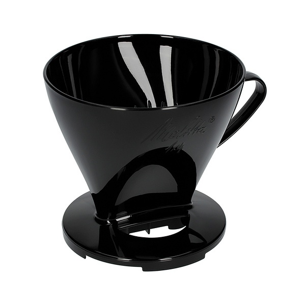 MELITTA Dripper 1 x 4 czarny - dripper do kawy plastikowy