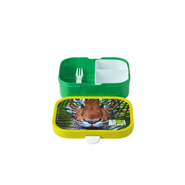 MEPAL Campus Animal Planet Tiger 0,75 l - lunch box / śniadaniówka z widelcem