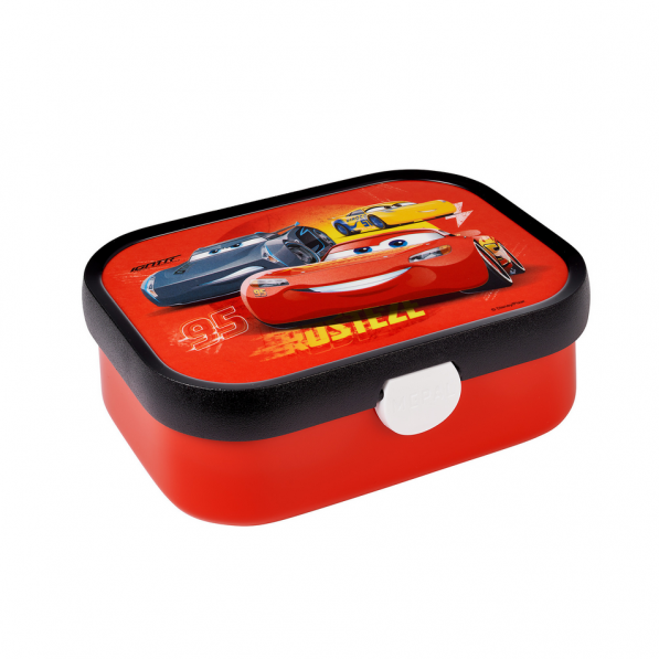 MEPAL Campus Cars 0,75 l czerwony - lunch box / śniadaniówka plastikowa